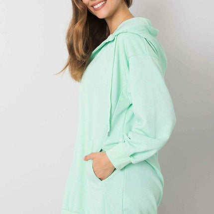 Chic Hooded Sweatshirt with Front Pocket - Ultimate Casual Style - Très Elite