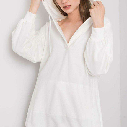 Chic Hooded Sweatshirt with Front Pocket - Ultimate Casual Style - Très Elite