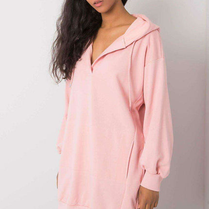 Chic Hooded Sweatshirt with Front Pocket - Ultimate Casual Style - Très Elite