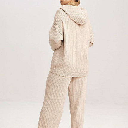 Chic Hoodie Knit Lounge Ensemble - Très Elite