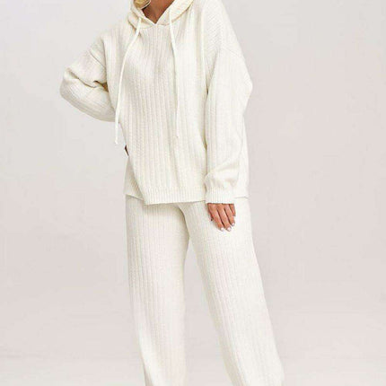 Chic Hoodie Knit Lounge Ensemble - Très Elite
