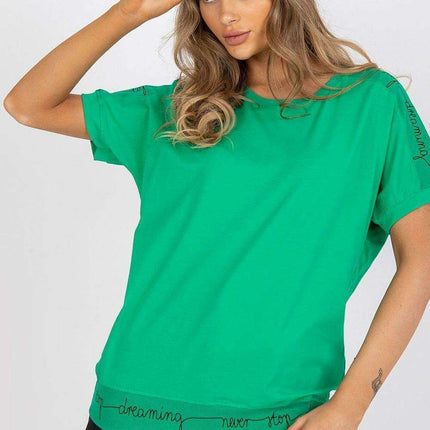 Chic Inscribed Blouse - Très Elite