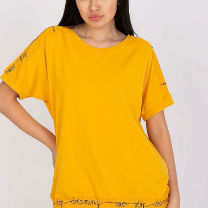 Chic Inscribed Blouse - Très Elite