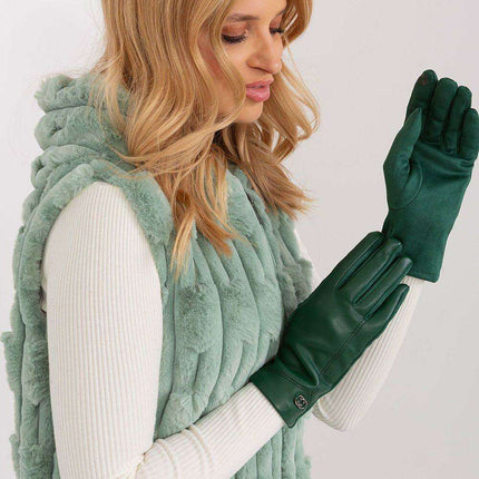 Chic Insulated Floral Touchscreen Gloves for Women - Très Elite
