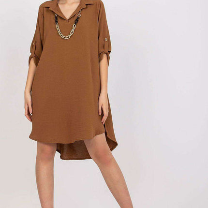 Chic Italian Asymmetrical Day Dress For Effortless Elegance - Très Elite