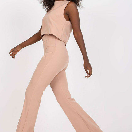 Chic Italian Blouse And Trousers Set European Tailoring - Très Elite