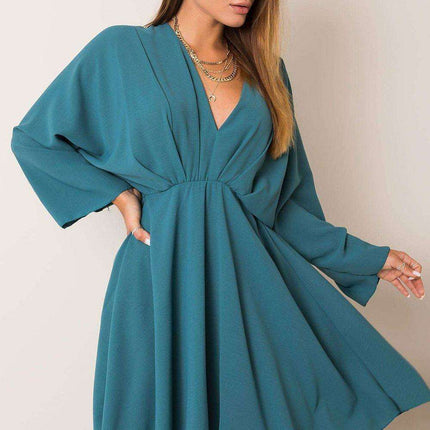 Chic Italian Flared Daydress Versatile Fashion Essential - Très Elite