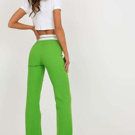 Chic Italian High Waisted Trousers For Modern Women - Très Elite