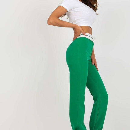 Chic Italian High Waisted Trousers For Modern Women - Très Elite
