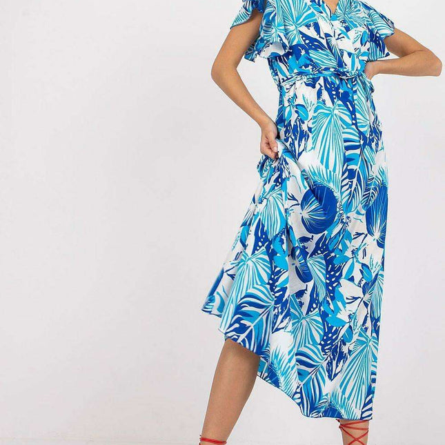 Chic Italian Summer Maxi Dress For Elegant Everyday Wear