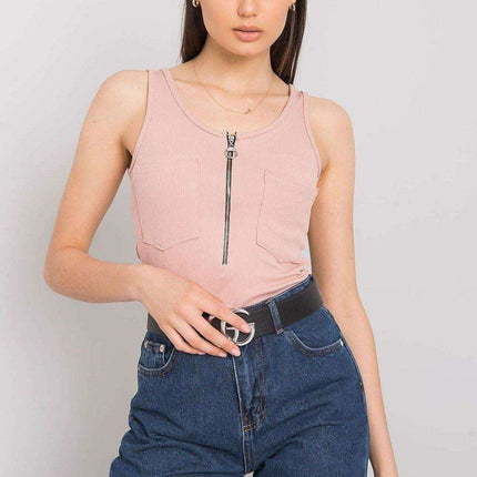 Chic Italian Summer Zip T Shirt From Italy Moda For Women - Très Elite