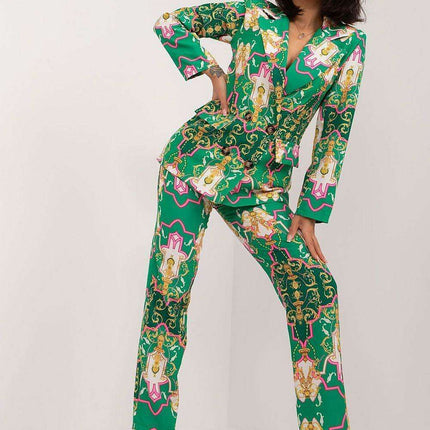 Chic Italy Moda Womens Suit Jacket And Trousers Set - Très Elite