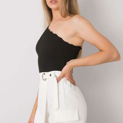 Chic Khaki Skirt Inspired Womens Shorts With Faux Pockets - Très Elite