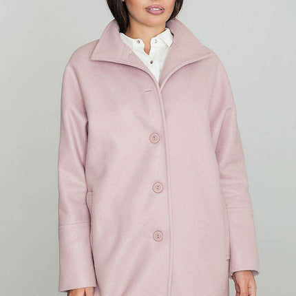 Chic Kimono Coat with Trendy Buttoned Sleeve Design - Très Elite