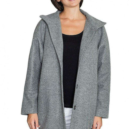 Chic Kimono Coat with Trendy Buttoned Sleeve Design - Très Elite
