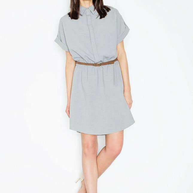 Chic Kimono Sleeve Button-Up Day Dress: Effortless Elegance for Any Occasion