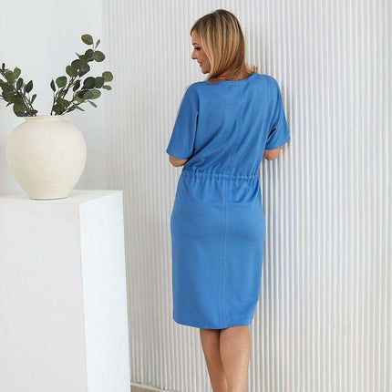 Chic Kimono Sleeve Knit Dress for Elegant Women by Aurora - Très Elite