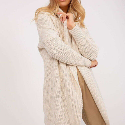 Chic Knee-Length Knit Cardigan for Everyday Comfort