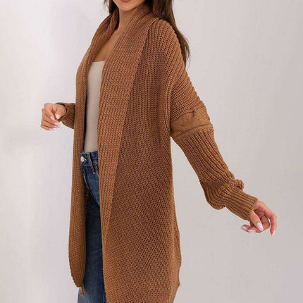 Chic Knee-Length Knit Cardigan for Everyday Comfort