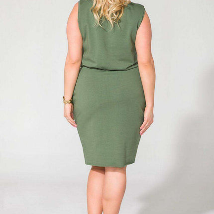 Chic Knit Daydress with Secret Pockets - Tessita Design 58992 - Très Elite