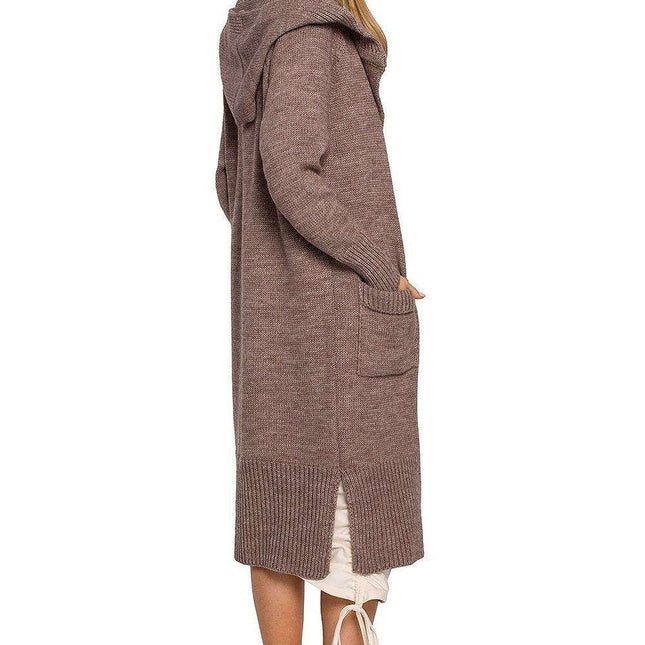 Chic Knit Hooded Cardigan - Très Elite