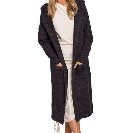 Chic Knit Hooded Cardigan - Très Elite