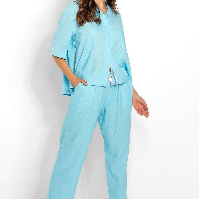 Chic Knit Pajama Ensemble for Women
