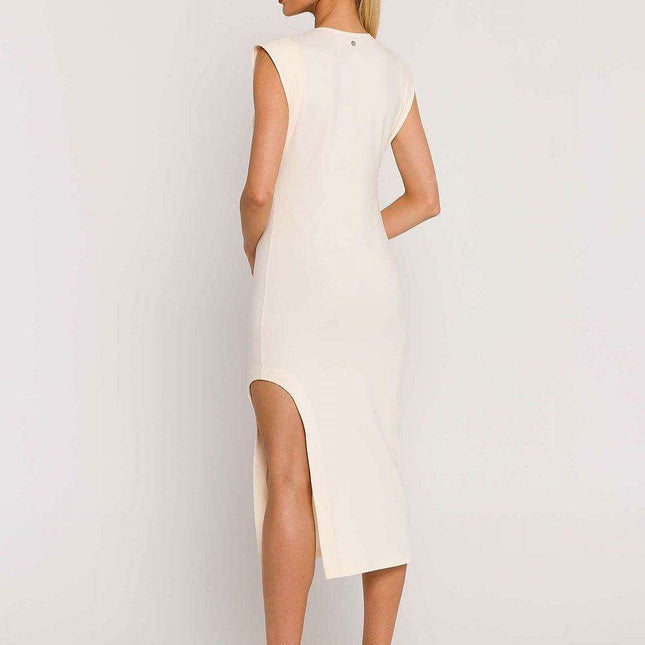 Chic Knitted Midi Elegance Dress
