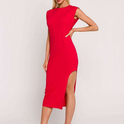 Chic Knitted Midi Elegance Dress