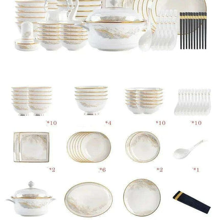 Chic Korean Ceramic Dining Collection for an Exquisite Table Experience - Très Elite