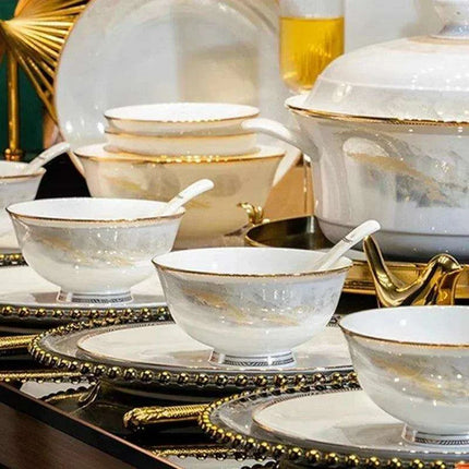Chic Korean Ceramic Dining Collection for an Exquisite Table Experience - Très Elite