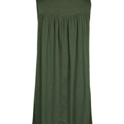 Chic Lace-Embellished Sleeveless Dress for Effortless Elegance - Très Elite