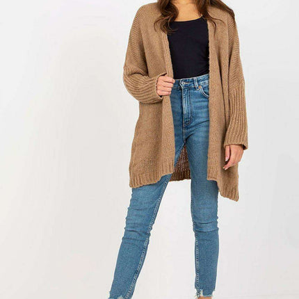 Chic Lettered Knit Cardigan for Effortless Style - Très Elite