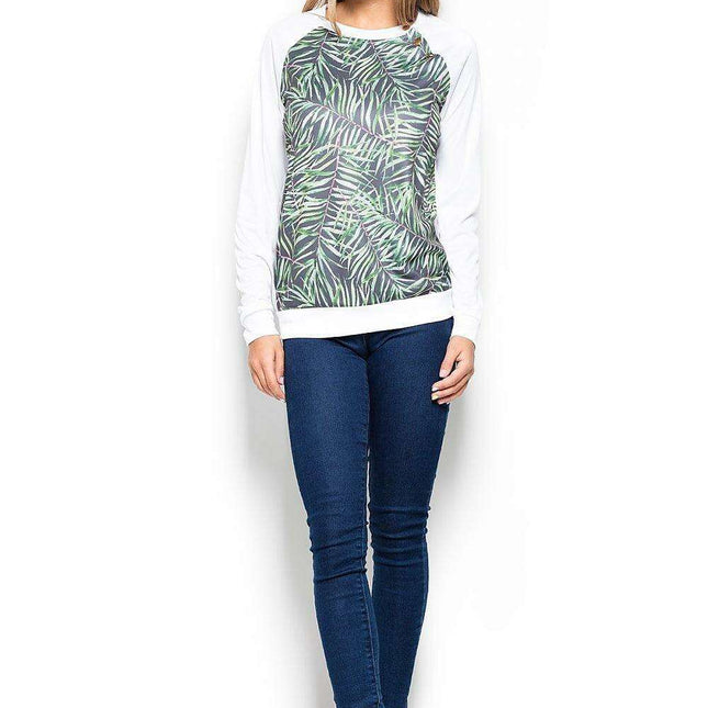 Chic Lightweight Pullover with Bold Graphic Design for Women by Katrus