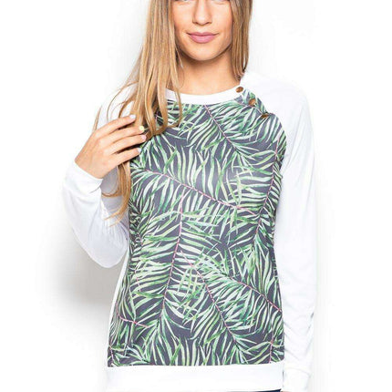 Chic Lightweight Pullover with Bold Graphic Design for Women by Katrus