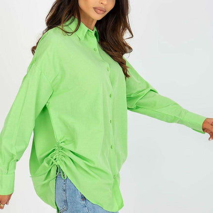 Chic Long Sleeve Button-Up Shirt for Women - Très Elite