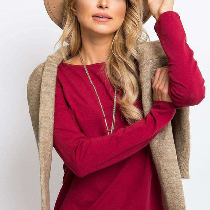 Chic Long Sleeve Cotton Top - Très Elite