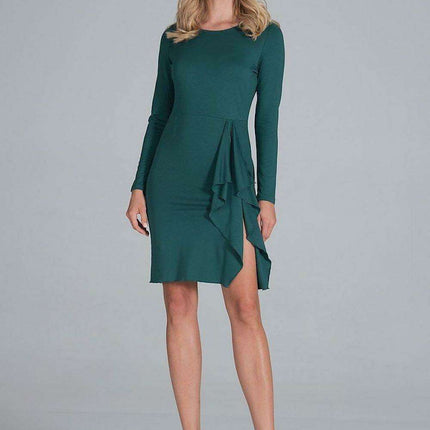 Chic Long Sleeve Evening Dress - Très Elite