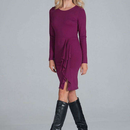 Chic Long Sleeve Evening Dress - Très Elite