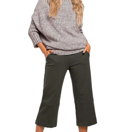 Chic Longline Fleece Sweater with Ribbed Cuffs - Très Elite