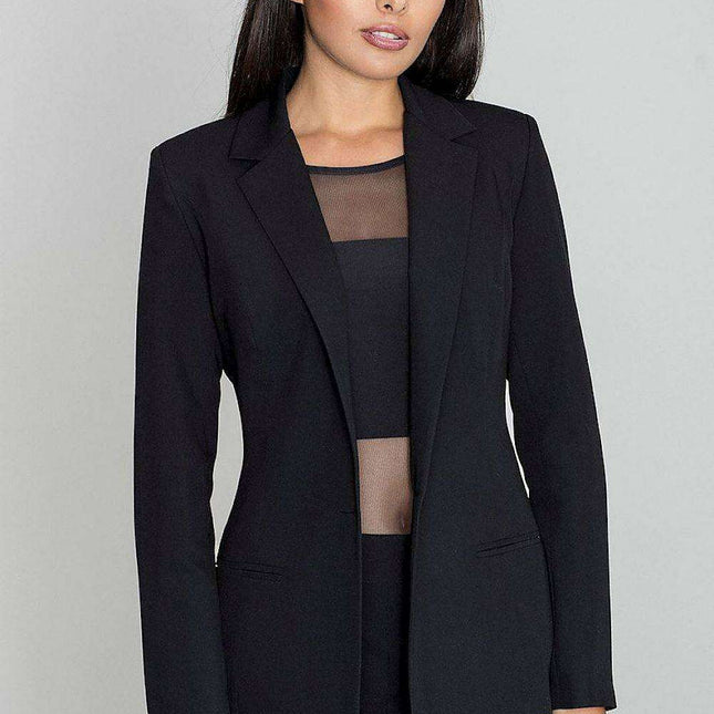 Chic Longline Oversized Blazer by Figl