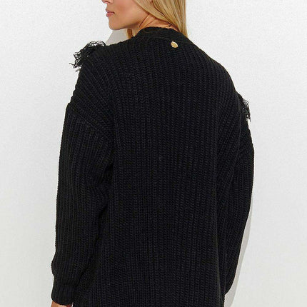 Chic Macadamia Open Sweater - Très Elite