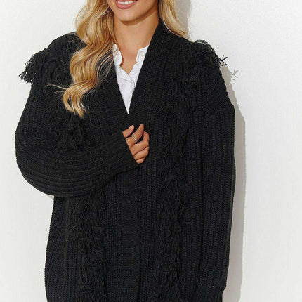 Chic Macadamia Open Sweater