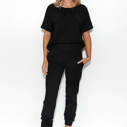 Chic Makadamia Lounge Tracksuit Ensemble - Très Elite