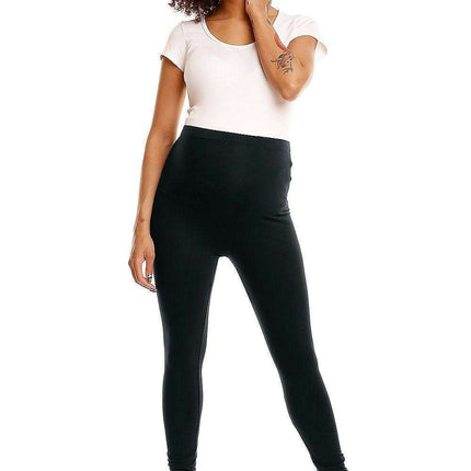 Chic Maternity Comfort Leggings - Essential Style for Moms-to-Be - Très Elite