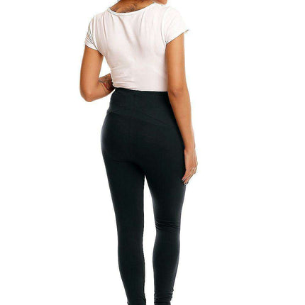 Chic Maternity Comfort Leggings - Essential Style for Moms-to-Be - Très Elite