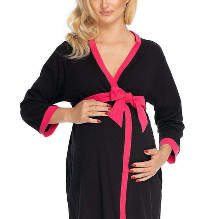 Chic Maternity Lounge Robe - Très Elite