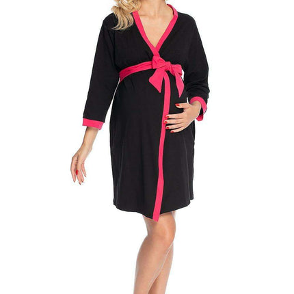 Chic Maternity Lounge Robe - Très Elite