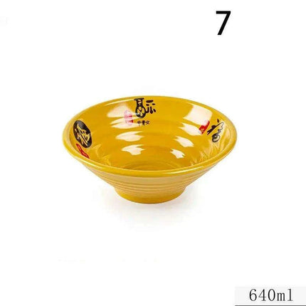 Chic Melamine Bowl for Ramen and Salad – Perfect for Home and Restaurant Use - Très Elite