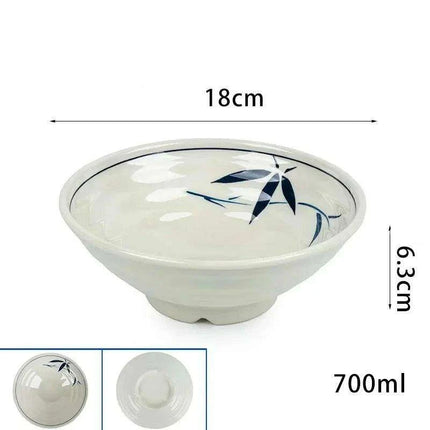 Chic Melamine Bowl for Ramen and Salad – Perfect for Home and Restaurant Use - Très Elite